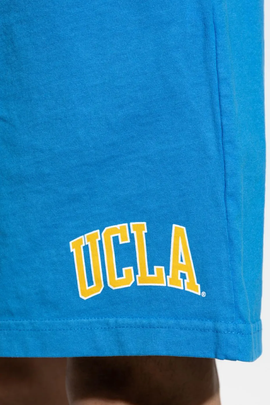 Sporty & Rich BLUE Shorts from the `UCLA` collection