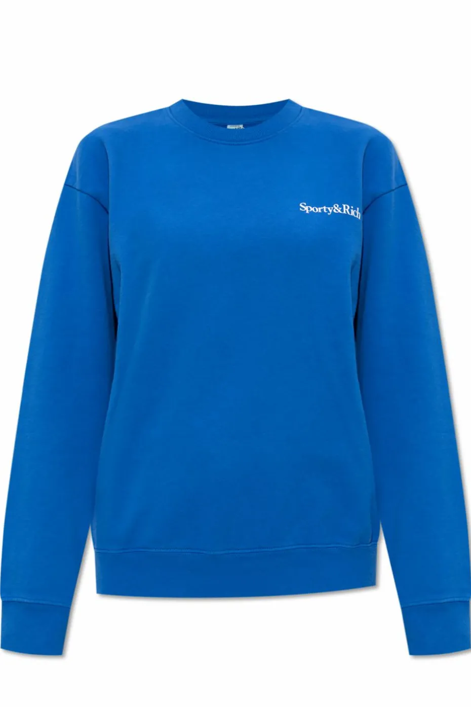 Sporty & Rich BLUE Sweatshirt "Health is Wealth"