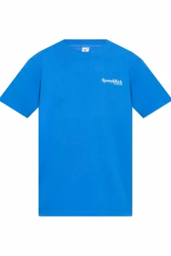 Sporty & Rich BLUE T-shirt "Health is Wealth"