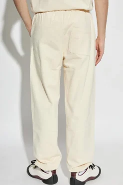 Sporty & Rich cream Sweatpants from the The Mountain collection