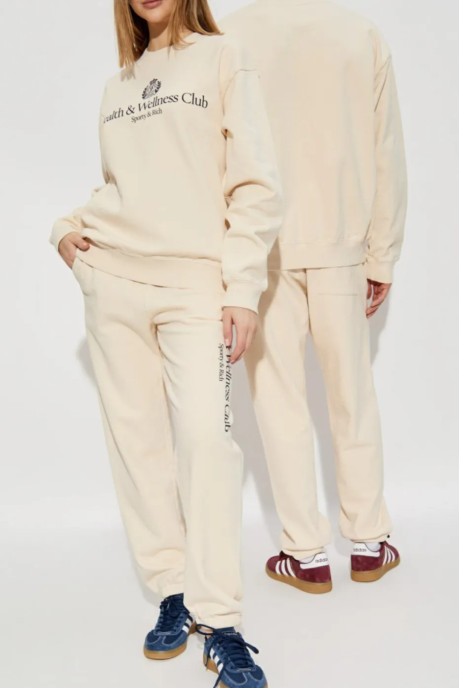 Sporty & Rich cream Sweatshirt from the Preppy collection