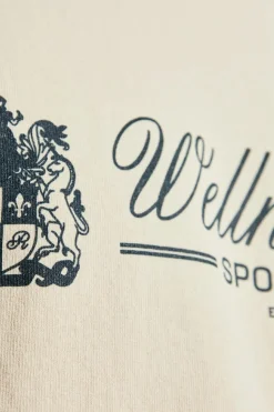 Sporty & Rich cream Sweatshirt from the Wellness Club collection