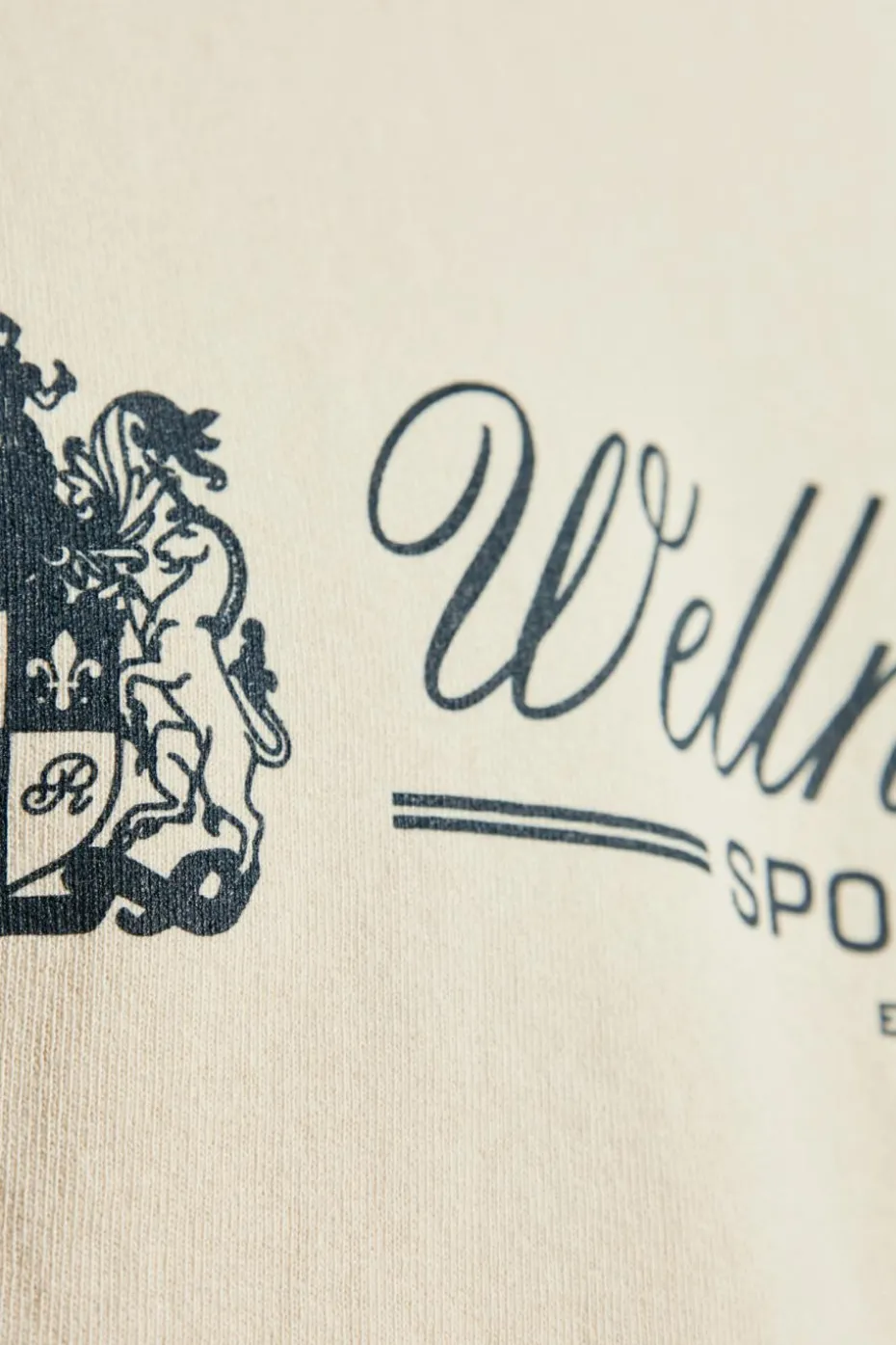 Sporty & Rich cream Sweatshirt from the Wellness Club collection