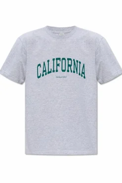 Sporty & Rich GREY California T-shirt