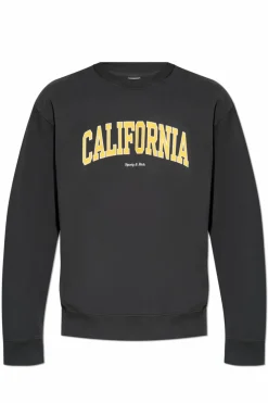 Sporty & Rich GREY Cotton sweatshirt