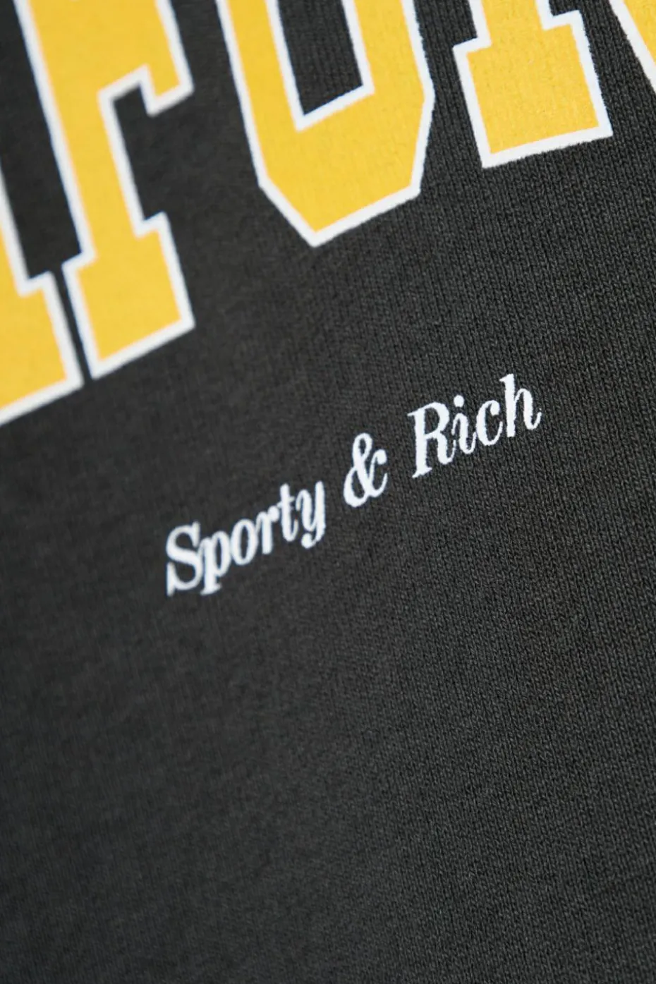 Sporty & Rich GREY Cotton sweatshirt