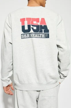 Sporty & Rich GREY Cotton sweatshirt