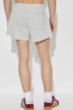 Sporty & Rich GREY Shorts from the Preppy collection
