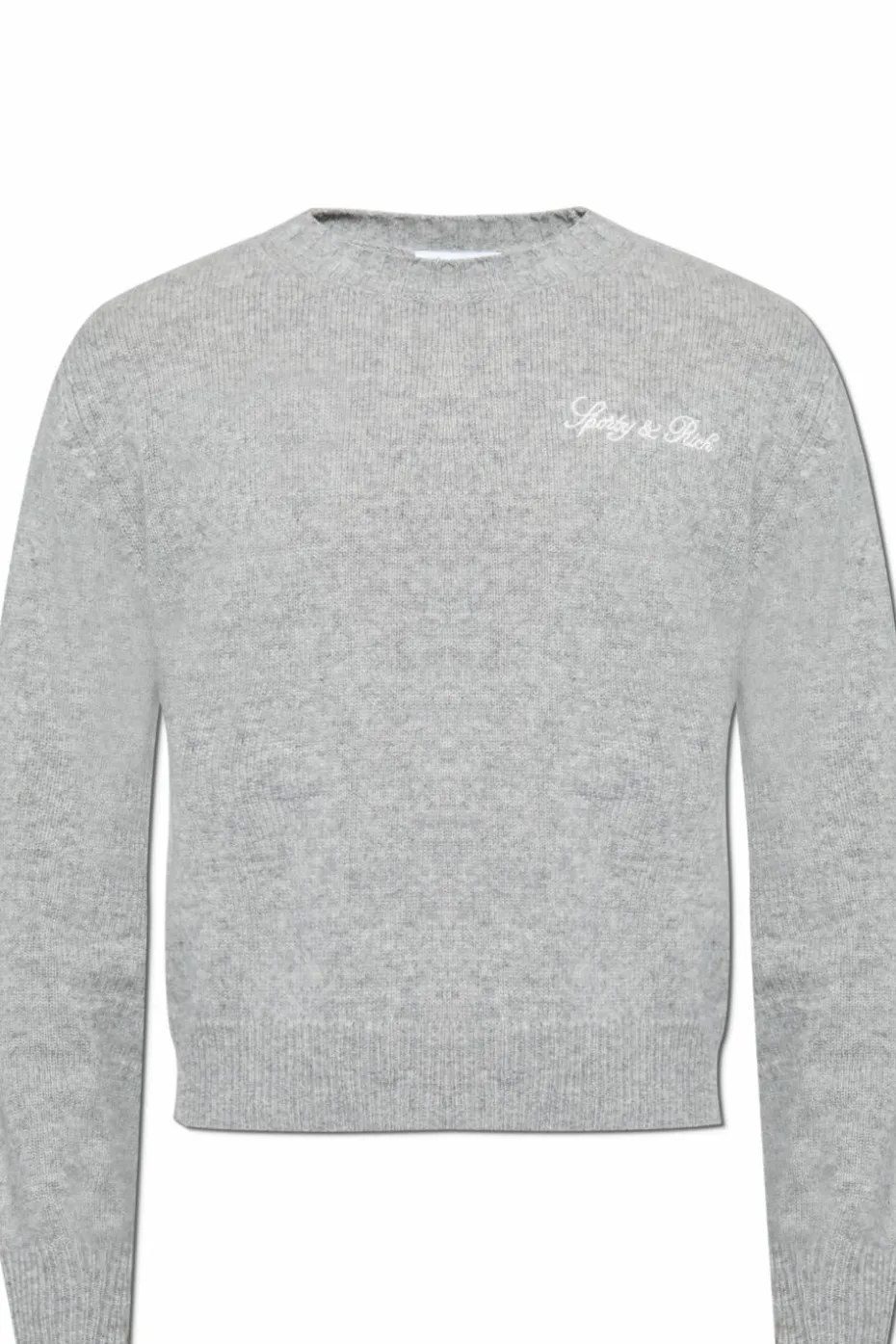 Sporty & Rich GREY Sweater from the Paris Drop collection