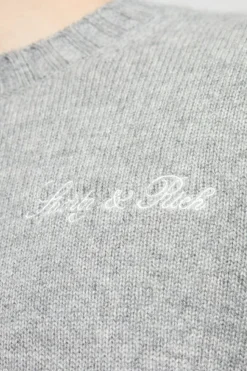 Sporty & Rich GREY Sweater from the Paris Drop collection