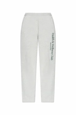 Sporty & Rich GREY Sweatpants from the H&W Crest - Heather collection