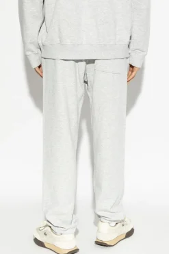 Sporty & Rich GREY Sweatpants from the H&W Crest - Heather collection