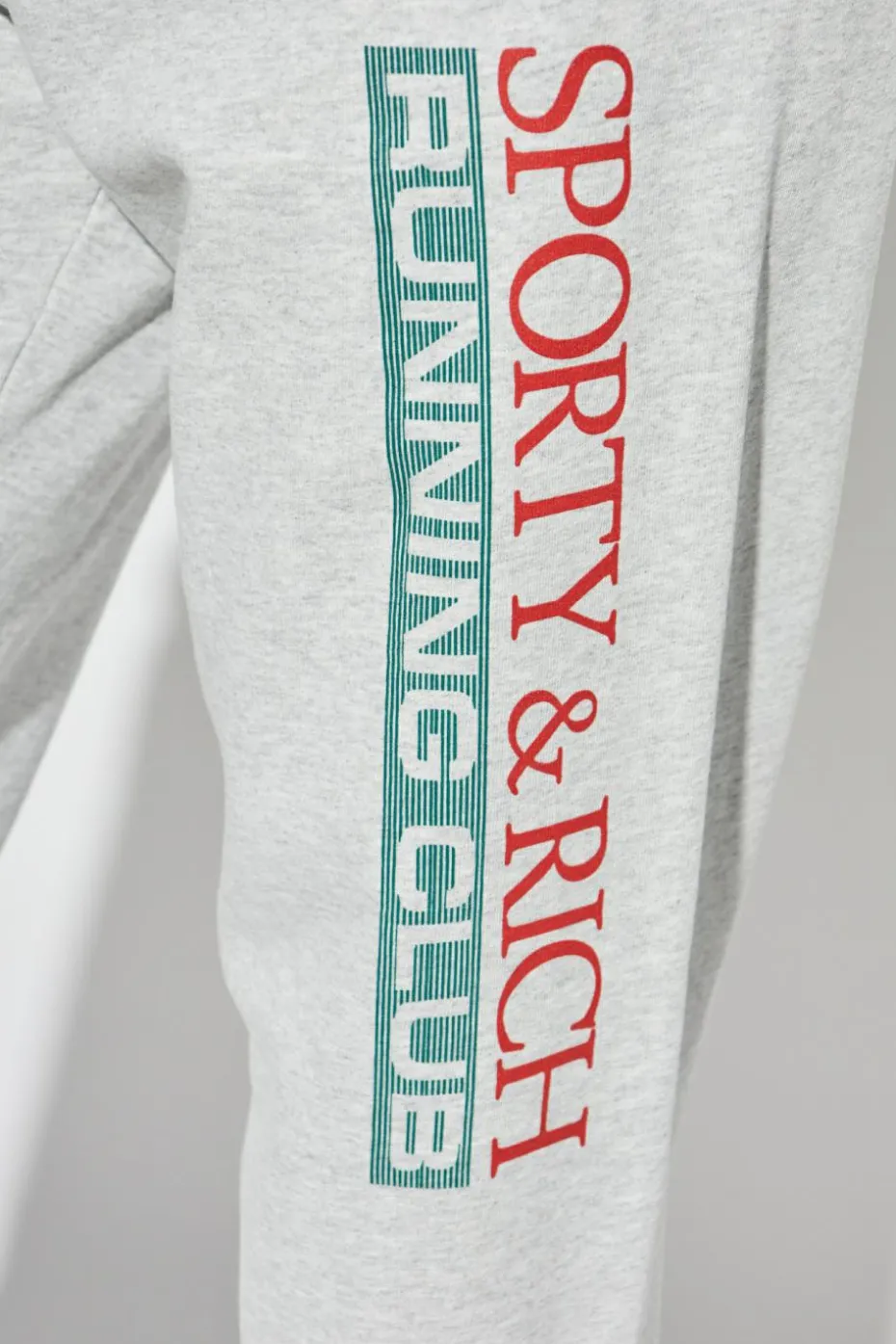 Sporty & Rich GREY Sweatpants from the 'The Mountain' collection