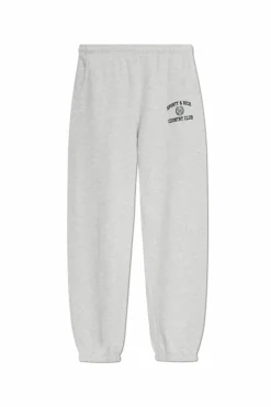 Sporty & Rich GREY Sweatpants from the Wall Street collection