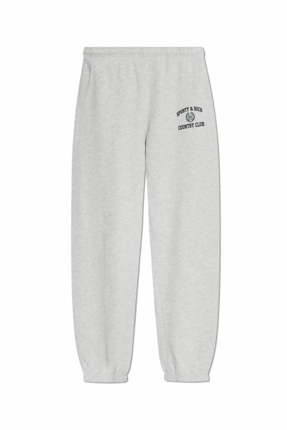 Sporty & Rich GREY Sweatpants from the Wall Street collection