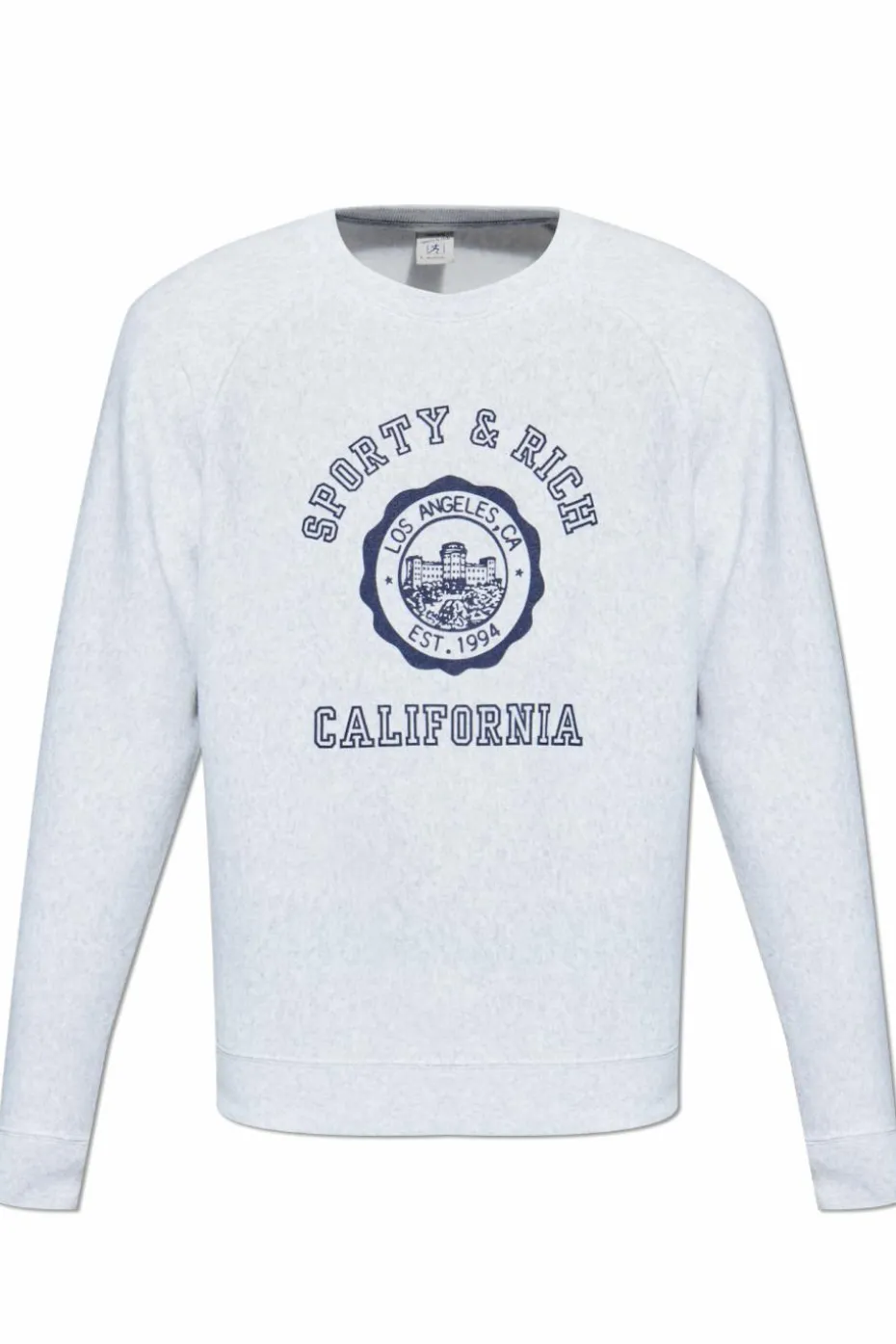 Sporty & Rich GREY Sweatshirt with print