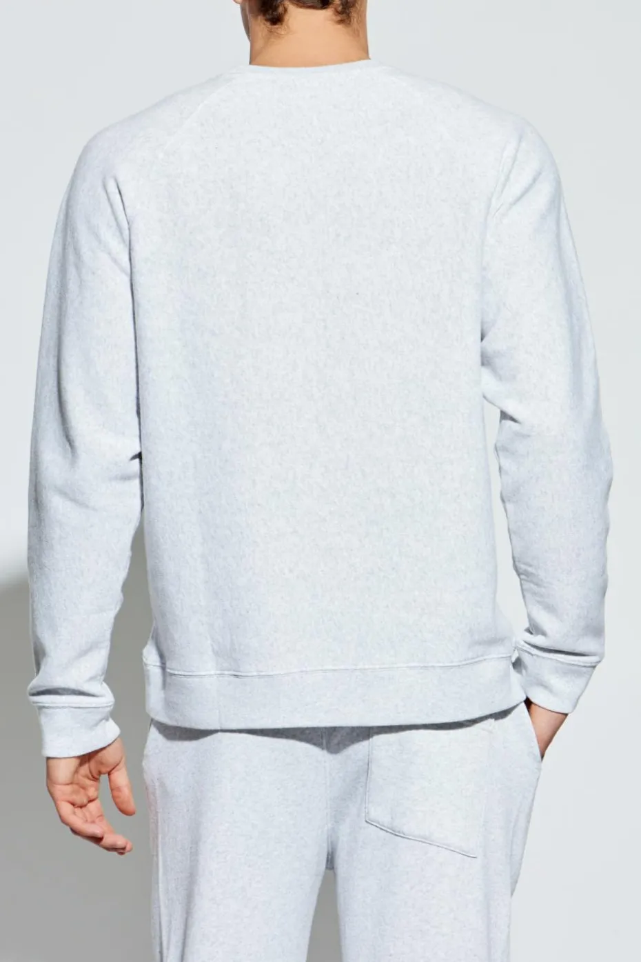 Sporty & Rich GREY Sweatshirt with print