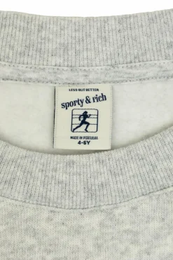 Sporty & Rich Kids GREY Printed sweatshirt