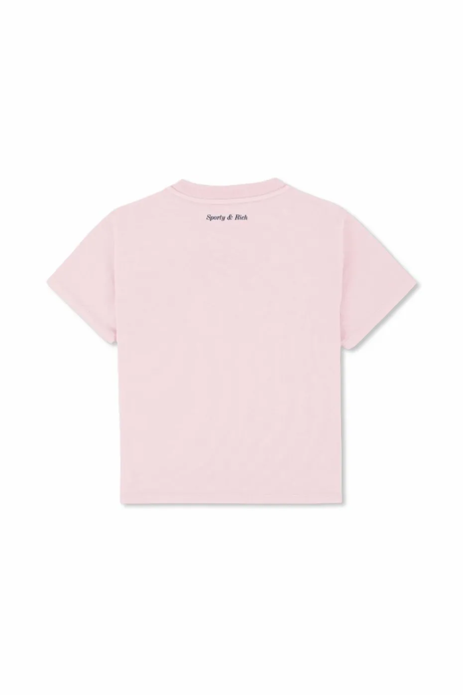 Sporty & Rich Kids PINK T-shirt with logo