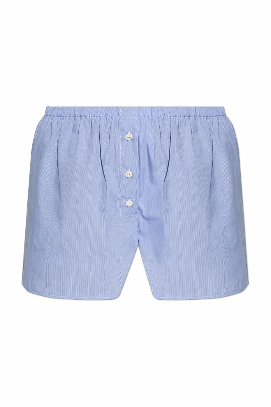 Sporty & Rich light blue Logo shorts
