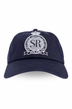 Sporty & Rich NAVY BLUE Cap from the "Riviera" collection