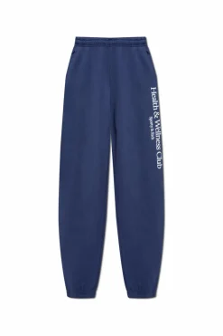 Sporty & Rich NAVY BLUE Pants from the Riding Drop collection