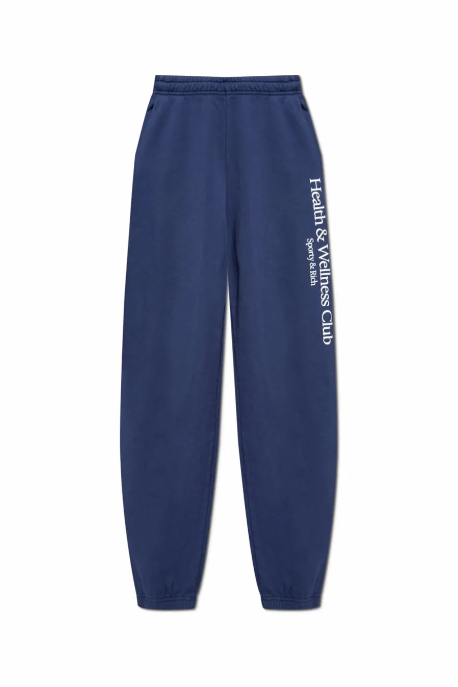 Sporty & Rich NAVY BLUE Pants from the Riding Drop collection