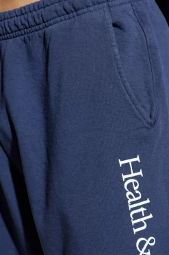Sporty & Rich NAVY BLUE Pants from the Riding Drop collection