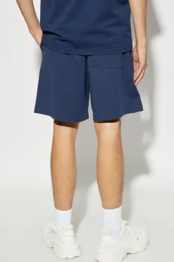 Sporty & Rich NAVY BLUE Shorts from the 47 & The New York Yankees collection