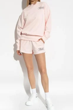 Sporty & Rich PINK Shorts from the "Riviera" collection