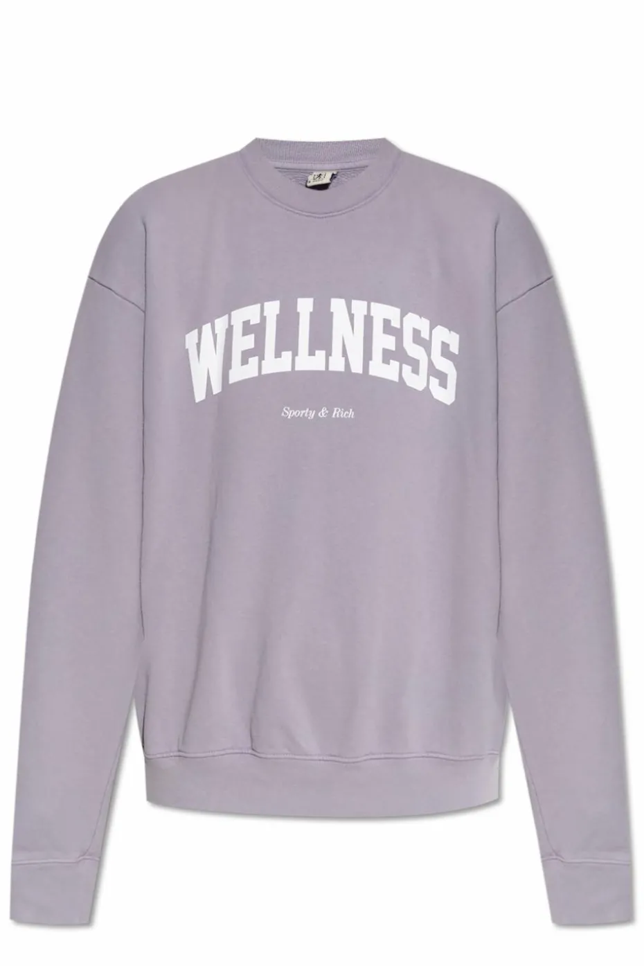 Sporty & Rich PURPLE Sweatshirt with logo