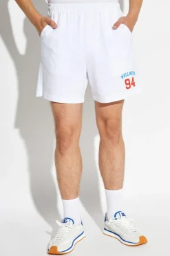 Sporty & Rich WHITE Cotton shorts