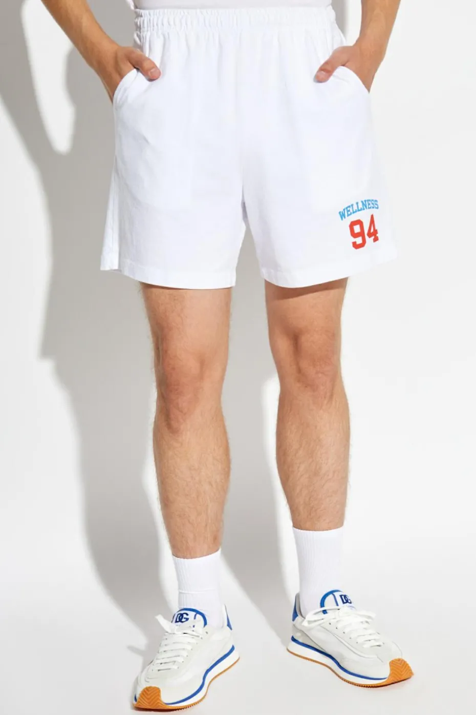 Sporty & Rich WHITE Cotton shorts