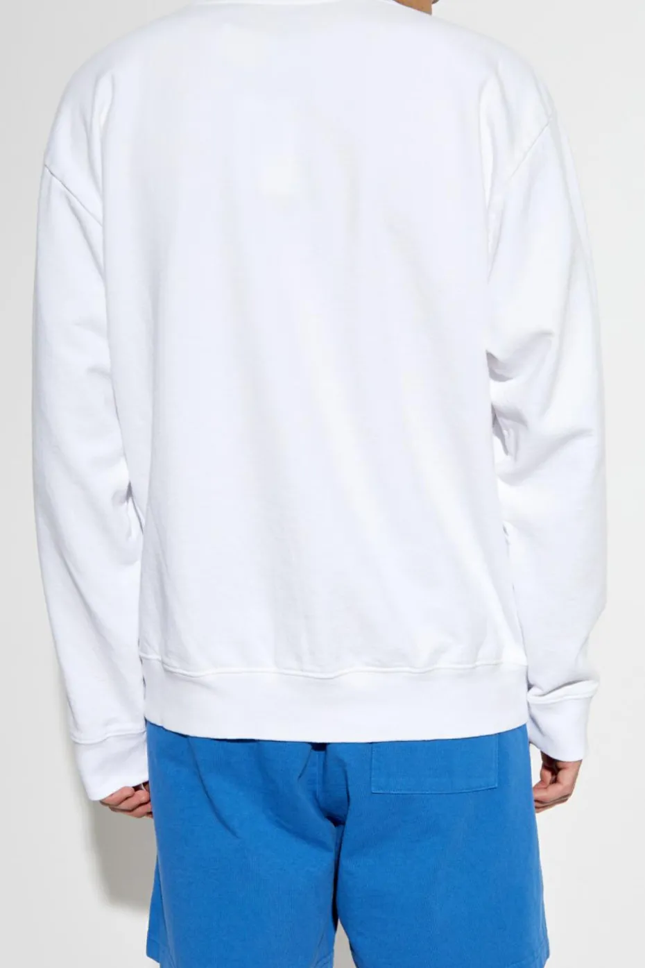 Sporty & Rich WHITE Cotton Sweatshirt