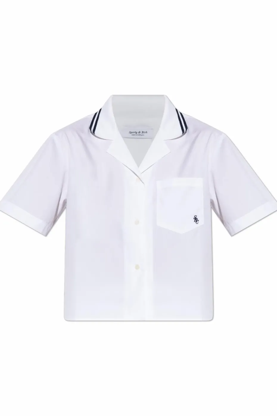 Sporty & Rich WHITE Shirt with pocket