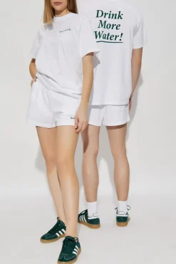 Sporty & Rich WHITE Shorts from the Preppy collection