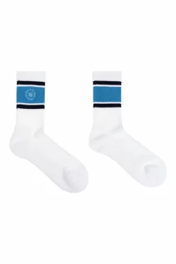 Sporty & Rich WHITE Socks from the