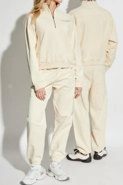 Sporty & Rich YELLOW Sweatshirt from The Mountain collection