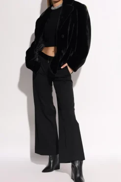 STAND STUDIO BLACK Faux fur Mckenna