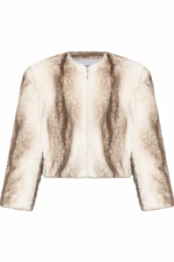 STAND STUDIO WHITE Faux fur Karly