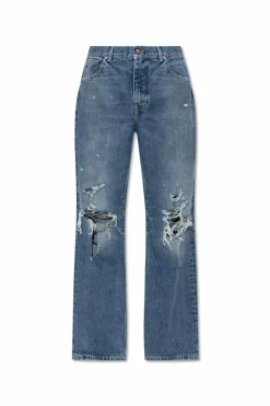 Stella McCartney BLUE Jeans with vintage effect