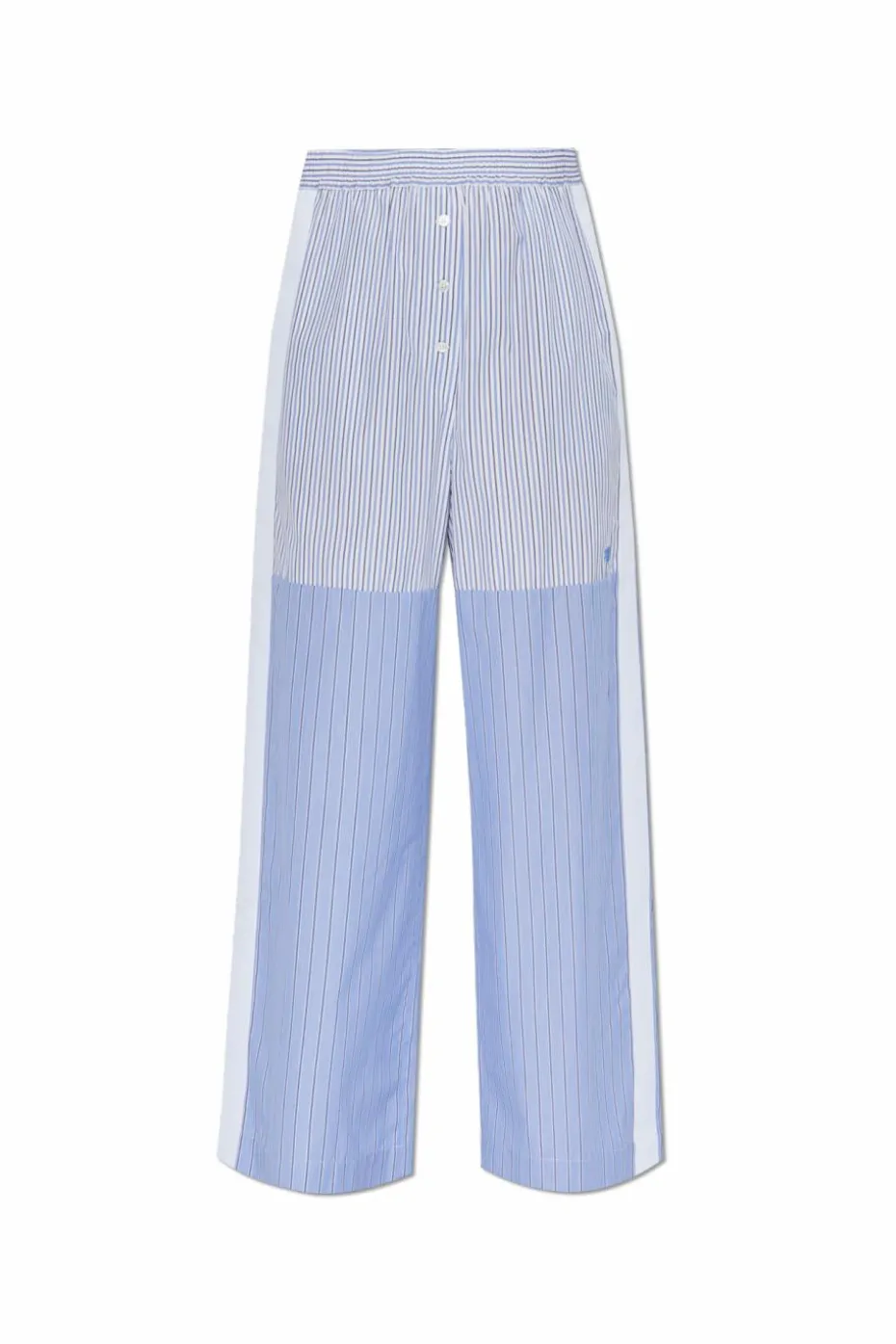 Stella McCartney BLUE Pants with striped pattern