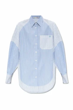 Stella McCartney BLUE Shirt with pocket