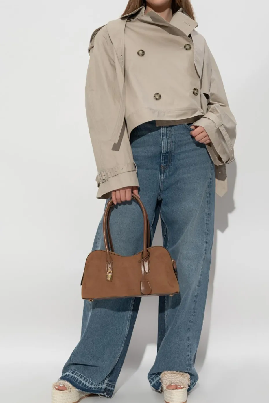 Stella McCartney BLUE Wide-leg jeans