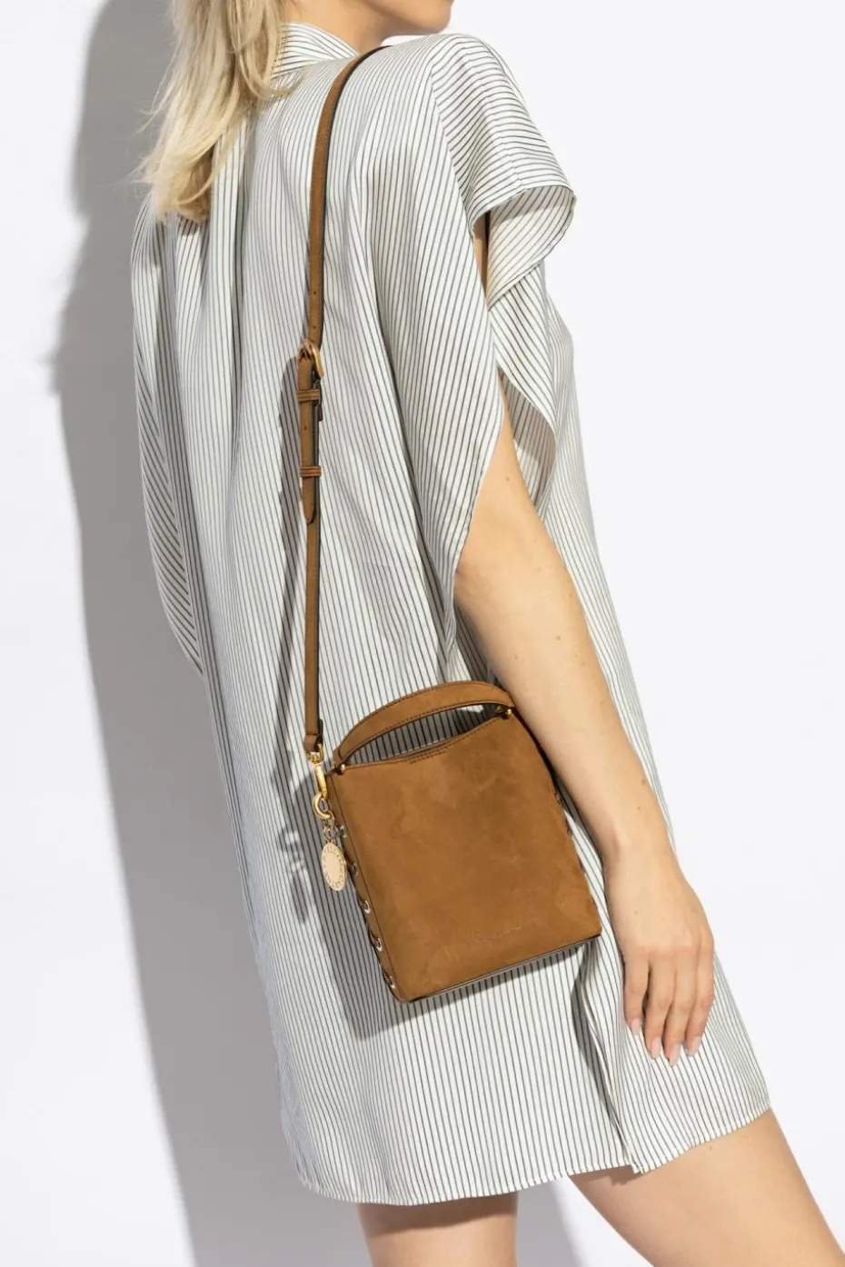 Stella McCartney BROWN ‘Bucket’ shoulder bag