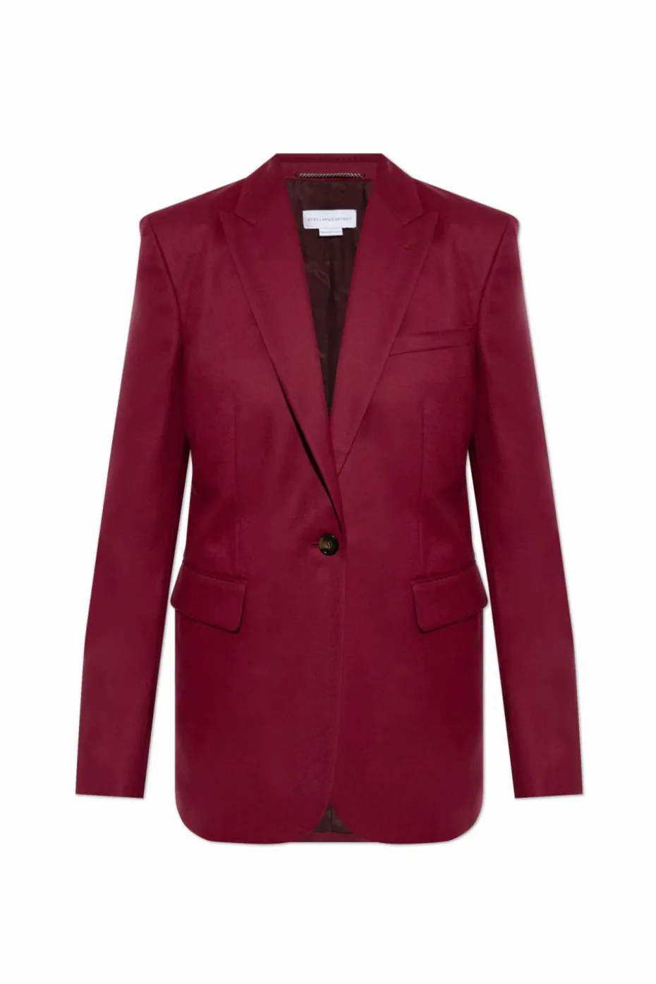 Stella McCartney BURGUNDY Wool blazer