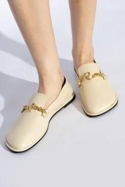 Stella McCartney cream Ryder shoes in loafers style