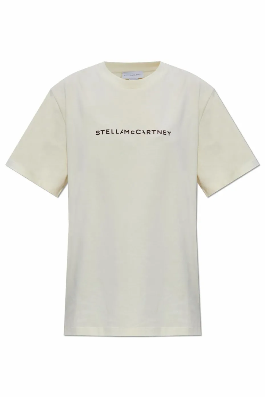 Stella McCartney cream T-shirt with logo
