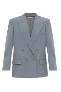 Stella McCartney GREY Double-breasted blazer