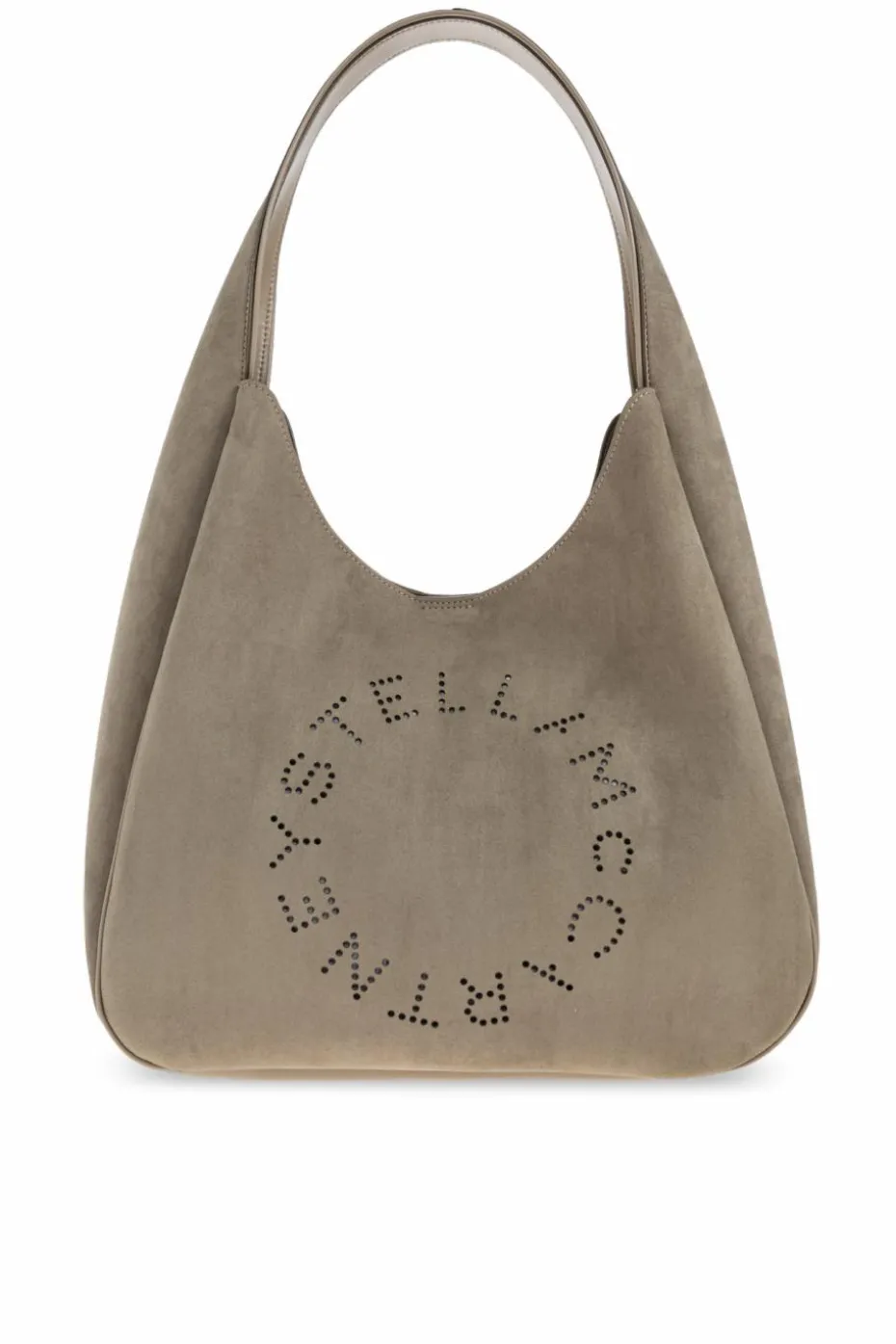 Stella McCartney GREY Shoulder bag `Logo Large`